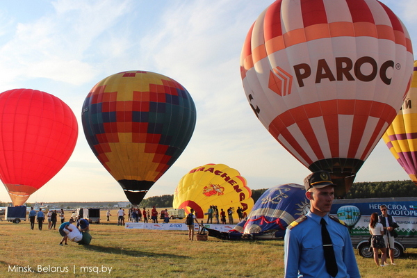 Фестиваль воздушных шаров в Минске